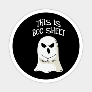 This Is Boo Sheet - Halloween Boo Boo Sheet Ghost Costume Magnet